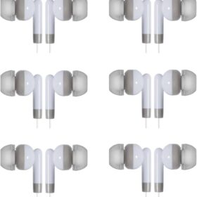 Premium Bulk 50-Pack Wired Earbuds – 3.5mm Stereo Headphones for Classrooms, Schools, Kids, and Testing