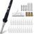 31-Piece Electric Hot Knife Foam Cutter Kit with 23 Blades, Adjustable Temperature 200-500°C, Heat-Resistant Handle, for Styrofoam, Plastic, and Crafting