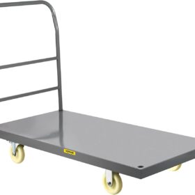 VEVOR Heavy-Duty Platform Truck with 5" Casters &ndash; 2000 lbs Capacity Steel Flatbed Cart, 47"x24" Utility Push Dolly for Industrial, Warehouse, and Office Use