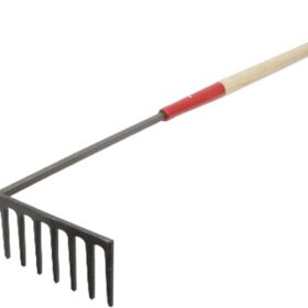 Marshalltown RED802921 Professional Asphalt Rake with 60-Inch Lacquered Ash Handle