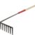 Marshalltown RED802921 Professional Asphalt Rake with 60-Inch Lacquered Ash Handle
