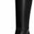Vipost Women's Chunky Block Heel Knee High Boots – Pointed Toe Side Zipper Fall Winter Tall Booties