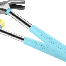 8oz Mini Hammer Set – Durable 2-Piece Claw Hammer & Rubber Mallet Kit for Woodworking, Flooring & DIY