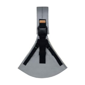 Marrlly Baby Sling Carrier – Ergonomic Newborn to Toddler Wrap, Lightweight Adjustable Hip Seat with Safety Buckles, Supports 10-30 lbs (Gray)