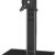 Single LCD Monitor Desk Stand Riser – Free-Standing Height Adjustable Mount with Swivel & Rotation for 13-32 inch Screens (VESA 100x100, 77lb Capacity)