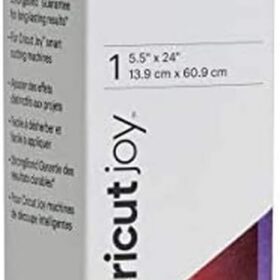 Cricut Joy Smart Iron-On Vinyl Roll - Holographic Dahlia Pattern | Matless Heat Transfer Tape for DIY Crafts & Apparel