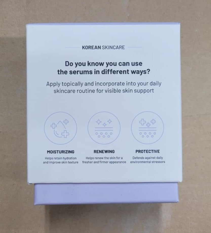 BRÜUN HS Korean Hair Growth Serum – Scalp Ampoule Booster with Biotin & Peptides for Hair Regrowth & Thicker Hair – 1.18 fl oz