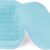 Quatish Leakproof Travel Soap Case with Lid & Draining Tray – Shatterproof Portable Soap Container for Gym, Camping & Bathroom Storage (Clear Blue)