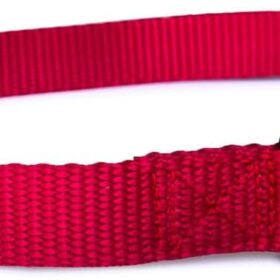 Heavy Duty Replacement Nylon Strap for Electric Dog Fences - Red