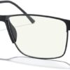 MERRY'S Men's Blue Light Blocking Glasses - Premium Metal Frame Reading Glasses with Spring Hinges