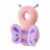 PandaEar Baby Head Protection Backpack – Toddler Walking Safety Helmet & Plush Impact Cushion (Pink)