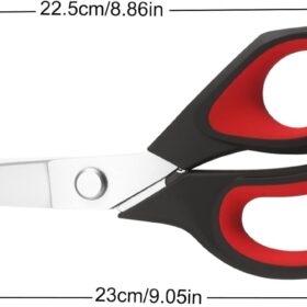 Premium Heavy Duty Fabric Scissors – Titanium Coated Stainless Steel Shears for Sewing, Leather, Tailoring, and Crafts