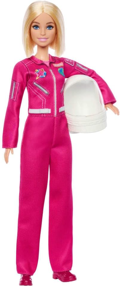 Barbie Careers Astronaut Doll – 2026 Career of The Year with Pink Spacesuit & Space Helmet
