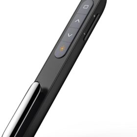 Norwii N27 Presentation Remote Clicker - 328FT Wireless Presenter with Red Pointer & Reprogrammable Keys for PowerPoint, Keynote & Mac/Windows