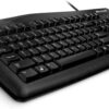 Microsoft Wired Keyboard 200 for Business or Home – Full Size, Durable Construction with Quiet Touch Keys, Plug and Play USB Connection (Black)