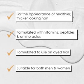 Grande Cosmetics GrandeHAIR Hair Enhancing Serum – Intense Thickening Treatment for Thinning Hair & Color Safe Formula for Men & Women