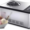 Whynter ICM-200LS Stainless Steel Ice Cream Maker | 2.1 Quart Automatic Compressor Machine with LCD Timer, No Pre-Freezing Required