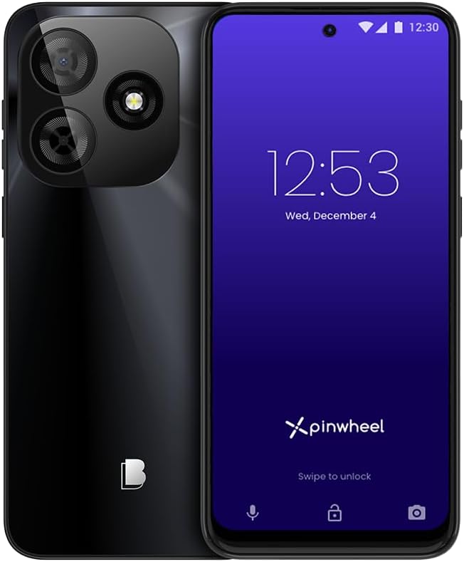 Pinwheel Genesis 4 Kids Smartphone | Unlocked Android Phone with Parental Controls, GPS Tracking & Safe App Library (No Social Media) | 1 Month Free Service