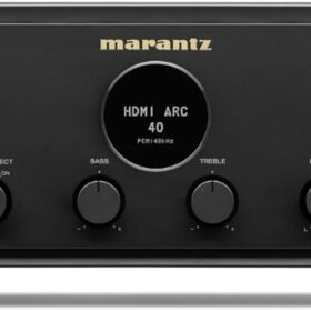 Marantz Model 40n Integrated Stereo Amplifier with Built-in HEOS Streaming – 70W per Channel, Hi-Res Audio, Black