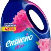 Ensueño Max Liquid Fabric Softener - 125 fl oz (147 Loads) - Ultra Spring Fresh Scent, Color Safe & Static Reducer