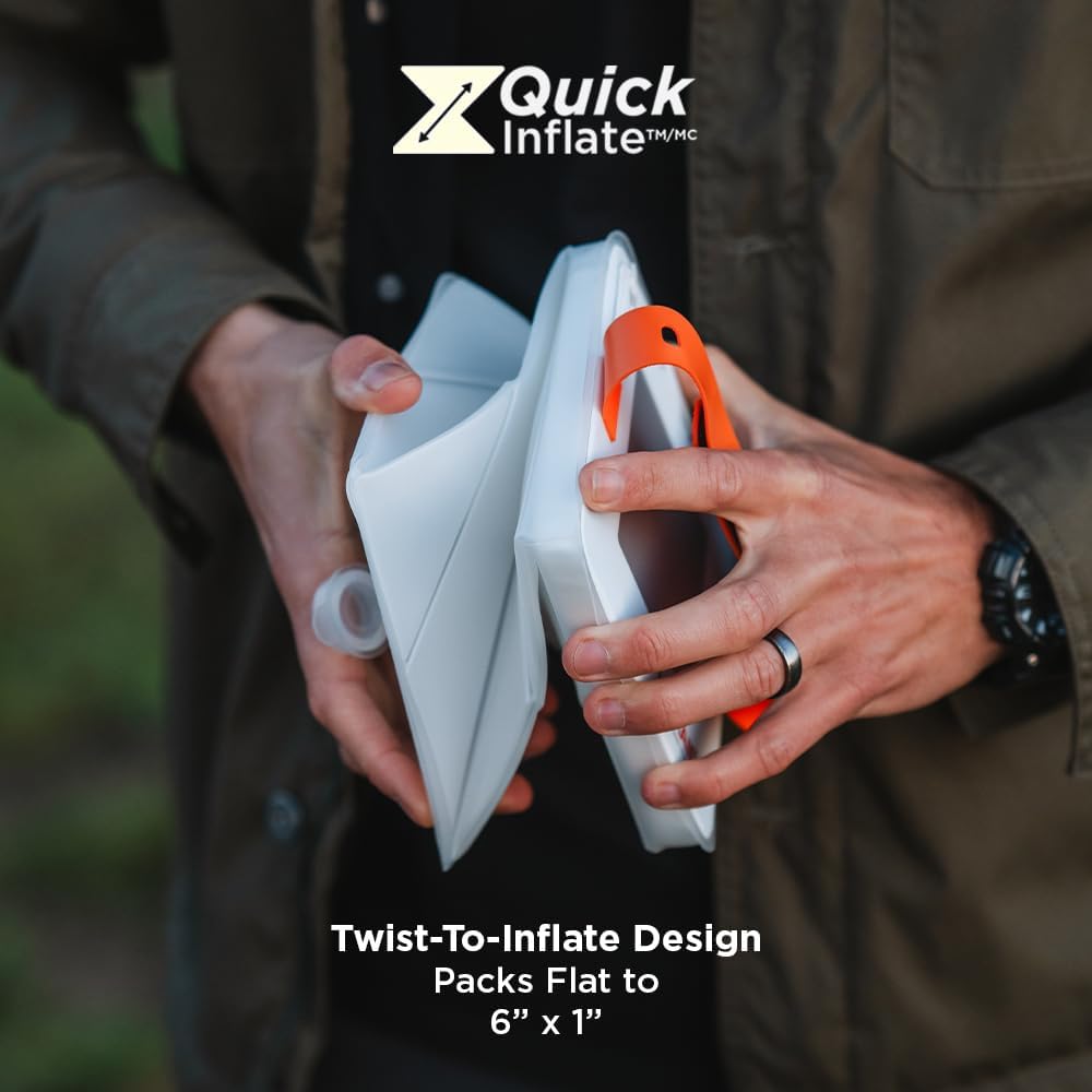 LuminAID Max 2-in-1 Solar Camping Lantern & Phone Charger – 200 Lumen Rechargeable LED Light, Waterproof Emergency Power Bank for Hiking, Hurricanes & Survival Kits