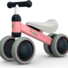 Baby Balance Bike – No-Pedal 4-Wheeler for Toddlers 10-24 Months, First Birthday Gift Idea with ASTM Safety Certification