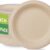 GreenWorks 100-Count 6-Inch Compostable Bagasse Plates - Heavy-Duty, Eco-Friendly Disposable Dinnerware for Parties and Camping