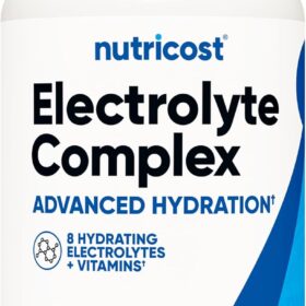 Nutricost Electrolyte Complex - 120 Capsules of Advanced Hydration Support (Non-GMO, Gluten Free)