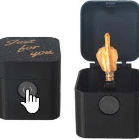 NeoJoy Pop-Up Finger in a Box – Hilarious Gag Gift, White Elephant & Secret Santa Joke Toy for Adults & Kids