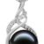 TRYNDI Real Tahitian Black Pearl Necklace for Women - 11-12mm Luxury Cultured Pearl Pendant, Romantic Valentine's Day, Birthday & Anniversary Jewelry Gift for Wife, Girlfriend & Mom