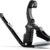 Kyser KG3BA Short-Cut Capo for Acoustic Guitar – Black Aluminum Partial Capo for DADGAD & Drop-D Tuning – Made in the USA