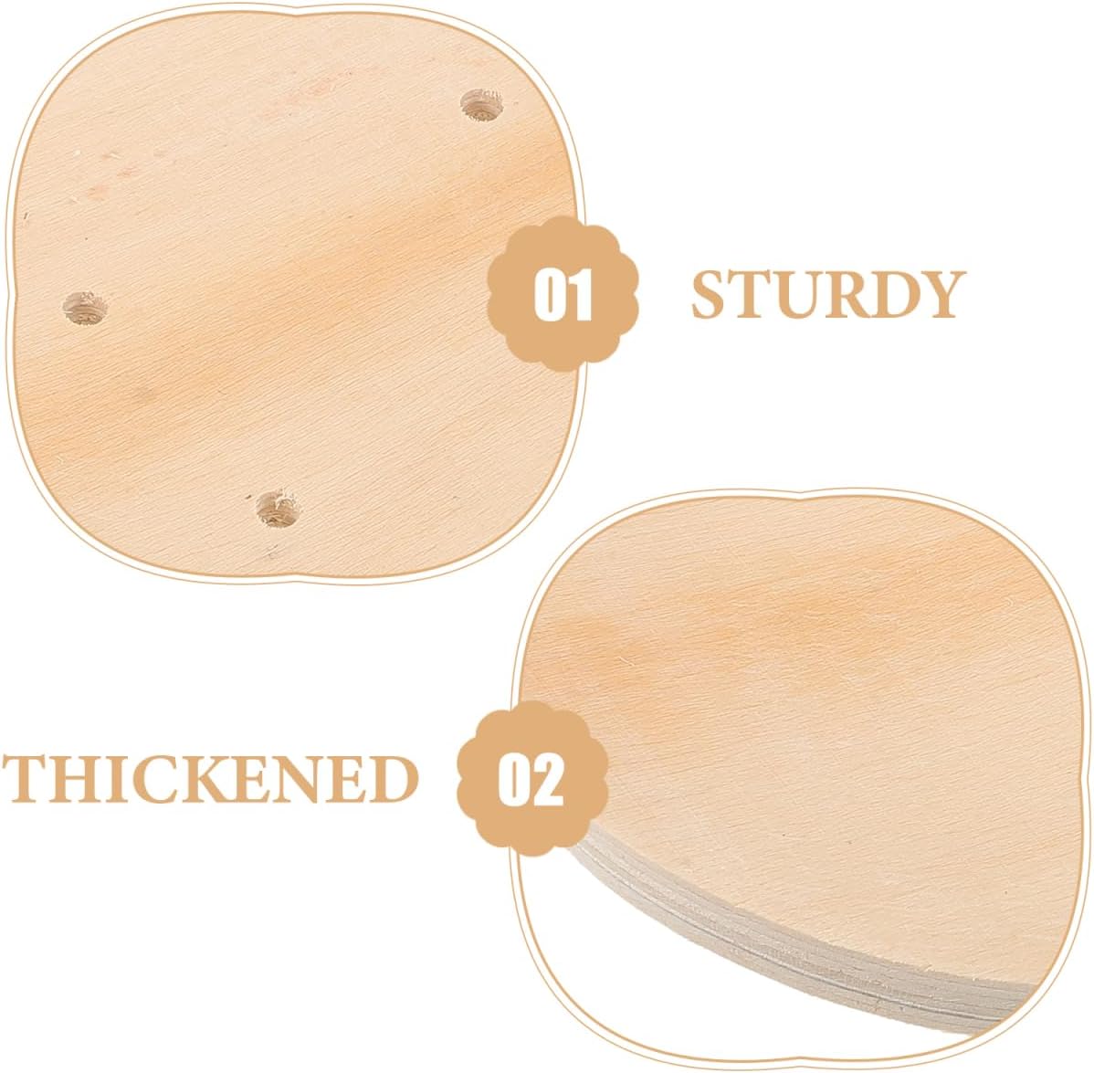 DIY Blank Skateboard Deck - 7-Layer Maple Wood for Custom Art, Skate Projects & Creativity (17 x 5 Inch)