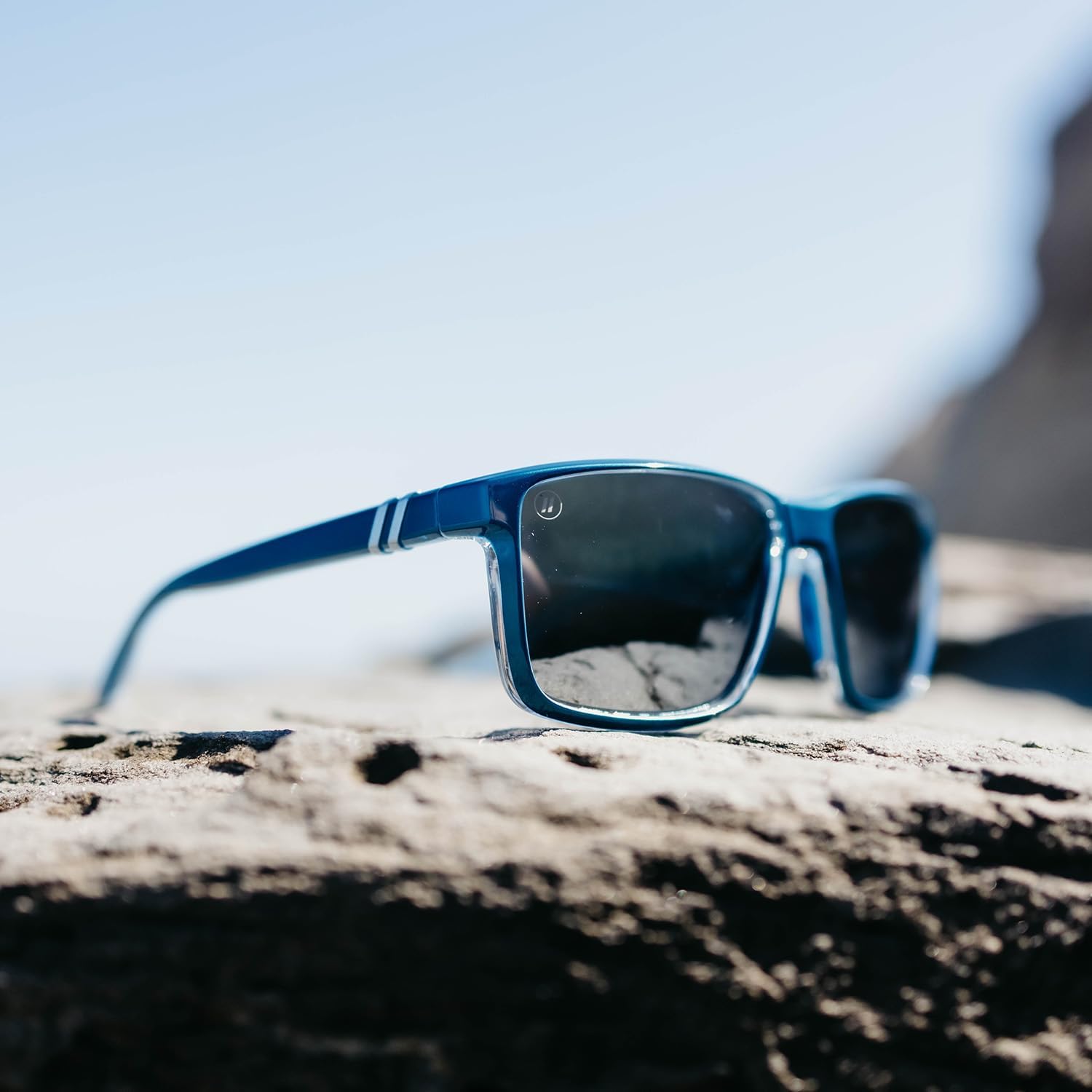 Blenders Eyewear Mesa Polarized Sunglasses – Modern Wraparound Frames with 100% UV Protection for Men & Women