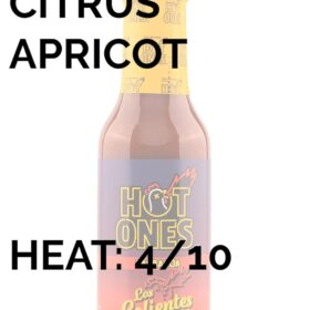 Hot Ones Los Calientes Barbacoa Hot Sauce - Smoked Red Jalapeno & Chipotle Blend, All-Natural Gluten-Free Ingredients, Perfect for BBQ, Tacos, and Marinades, 5 fl oz