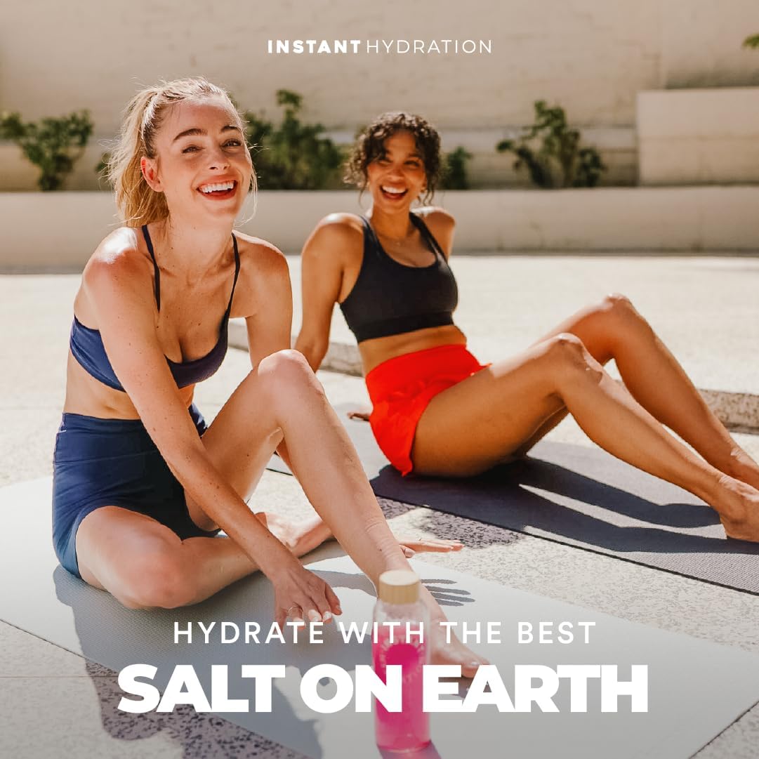 Raspberry Electrolytes Powder - Keto-Friendly Hydration Drink Mix - Zero Sugar, Gluten-Free, Non-GMO - Supports Muscle Recovery & Brain Health - 30 Stick Packets