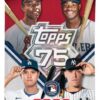 2026 Topps Series 1 MLB Baseball Trading Cards Fat Pack – 75th Anniversary Edition