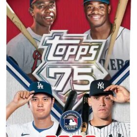 2026 Topps Series 1 MLB Baseball Trading Cards Fat Pack – 75th Anniversary Edition