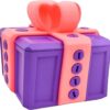 CrazyCart 3D Printed Prank Puzzle Gift Box – Funny Screw-Lock Challenge Case for Cash, Gift Cards & Jewelry – Unique Gag Gift for Christmas, White Elephant & Birthdays (Pink Purple)