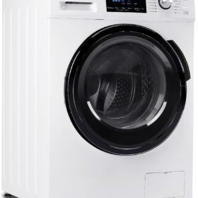 BLACK+DECKER 2.7 Cu. Ft. All-In-One Washer and Dryer Combo - 16 Cycles, Ventless Condensation Drying, Stainless Steel Tub, 120V Standard Plug, LED Display