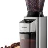 SHARDOR Conical Burr Coffee Grinder - 48 Precision Settings with Anti-Static Technology, Electric Espresso Grinder with Timer & Stainless Steel Burr for Drip & French Press