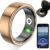 COLMI R02 Smart Ring – Health Tracker with Heart Rate, Sleep Monitoring & Activity Tracking – No Subscription Fees – Rose Gold Size 10