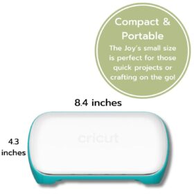 Cricut Joy Cutting Machine Bundle - Compact DIY Smart Cutter with Card Kits, Vinyl, Tools & Mats for Beginners