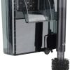 hygger 105 GPH HOB Aquarium Filter – Hang-On-Back Power Filter with Clog Indicator, Adjustable Flow, and Extendable Intake for 10-20 Gallon Tanks