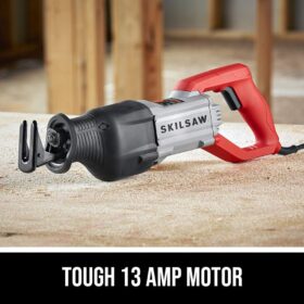 SKIL 13-Amp Corded Reciprocating Saw with Buzzkill Vibration Dampening Technology
