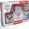 2026 Topps Series 1 Baseball Super Box – 75th Anniversary Edition – Exclusive Hobby Pack with Silver Crackle Parallels, Inserts & Funko Bitty Pop