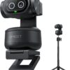 EMEET PIXY Dual-Camera AI-Powered PTZ Streaming Camera, 4K Webcam with Auto Tracking, PDAF Autofocus, Sony Sensor, 3-Mic Array, Wide-Angle Presets for Twitch, OBS, Content Creation & Remote Work