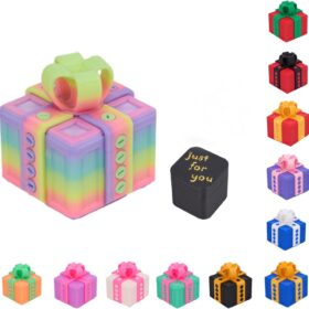 The Impossible Gift Box – Prank Puzzle Storage with Hidden Finger Gag & Secure Screws (Fits Cash, Jewelry, Gift Cards)