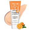 NICEFACE Bronze Tinted Sunscreen SPF 40 - Vitamin C & E Hydrating UV Defense - Lightweight Anti-Aging Moisturizer with Niacinamide - 40ml