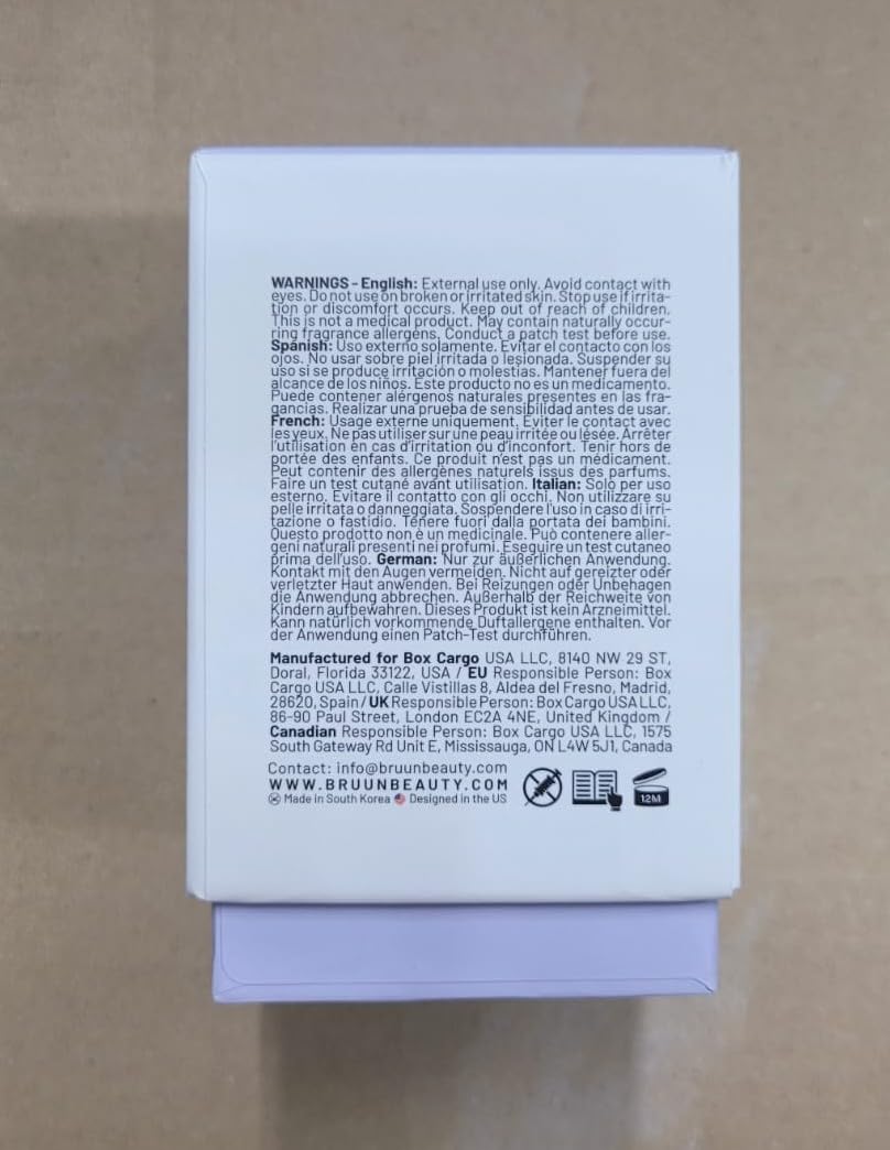 BRÜUN HS Korean Hair Growth Serum – Scalp Ampoule Booster with Biotin & Peptides for Hair Regrowth & Thicker Hair – 1.18 fl oz