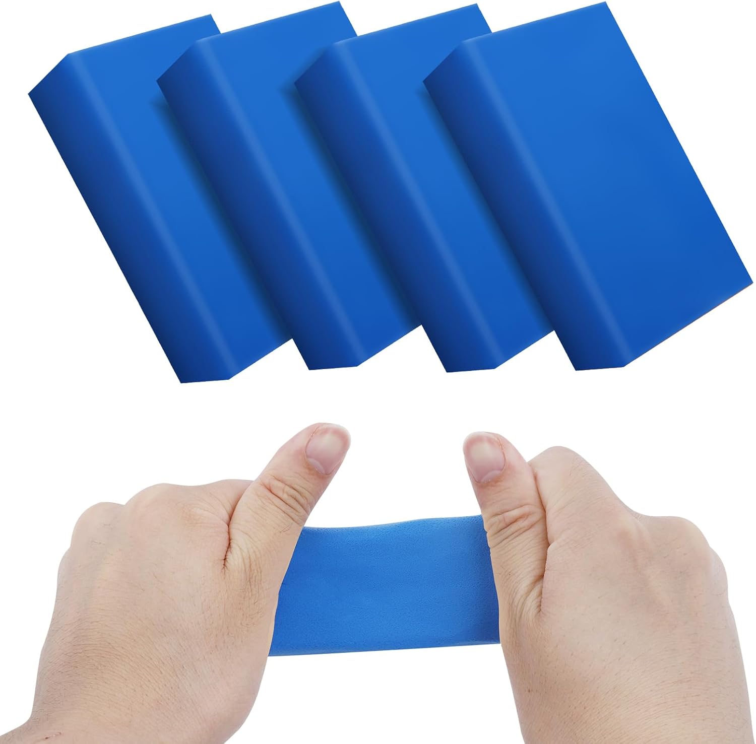 IPELY 4-Pack 100g Auto Detailing Clay Bar Kit - Professional Grade Surface Cleaner for Paint, Glass, and Wheels